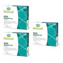 Zdjęcie produktu - Zestaw 3 xNATURELL Selen Organiczny 200, 60tabletek
