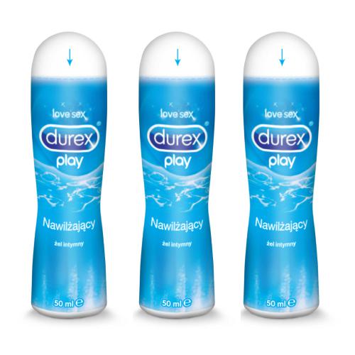 Zdjęcie produktu - Zestaw 3x DUREX PLAY Żel intymny nawilżający, 50ml
