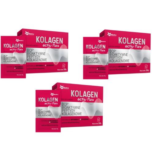 Zestaw 3x Ekamedica Kolagen Activ Flex, 21sasz.x10g