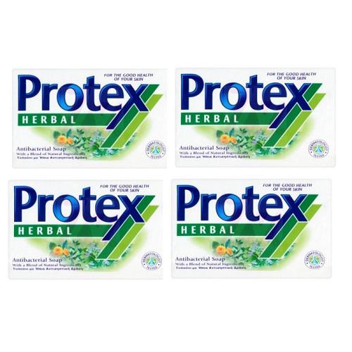 Zestaw 4 x PROTEX HERBAL Mydło antybakteryjne, 90g