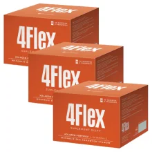 Zestaw 4Flex, 3 x 30 sasz. - kolagen w proszku