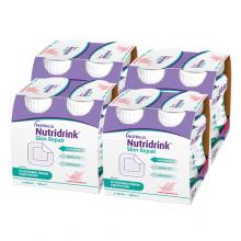 Zdjęcie produktu - Zestaw 4x Nutridrink Skin Repair truskawka, 4x200ml (dawniej Cubitan)