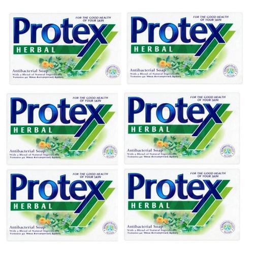 Zestaw 6 x PROTEX HERBAL Mydło antybakteryjne, 90g