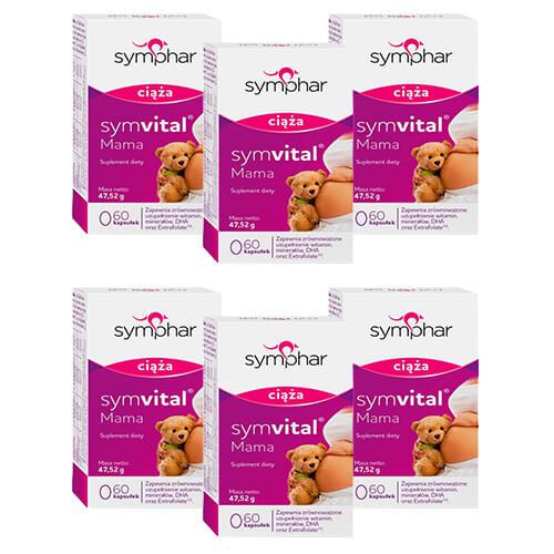 Zestaw 6 x Symvital Mama, 60 kapsułek