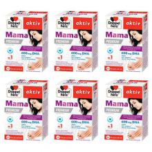 Zestaw 6 x Doppelherz aktiv Mama Premium, 60 kapsułek