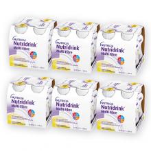 Zestaw 6x Nutridrink Multi Fibre wanilia, 4x125ml
