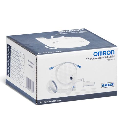 Zdjęcie produktu - Omron Zestaw akcesori&oacute;w dla dzieci do nebulizatora C28P (NE-C105-E), 1 szt.