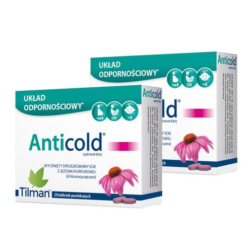 Zestaw Anticold, 2 x 20 tabl. powl. (2pack)