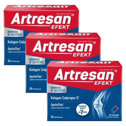 Zdjęcie produktu - Zestaw Artresan Efekt, 3 x 25 sasz.