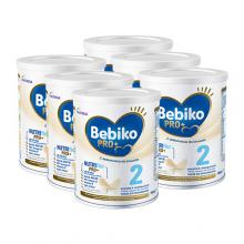 Zestaw Bebiko Pro+ 2 Mleko następne dla niemowląt powyżej 6 miesiąca życia, 6 x 700 g