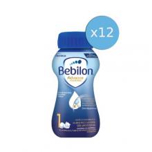 Zestaw Bebilon 1 Advance Pronutra Mleko początkowe od urodzenia, 200 ml x 12 sztuk