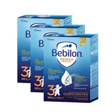 Zdjęcie produktu - Zestaw Bebilon 3 Pronutra Advance Junior Formuła na bazie mleka po 1. roku życia, 3x1000g