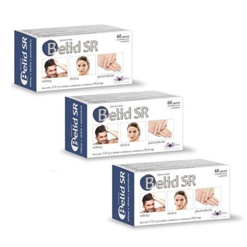 Zestaw Belid SR, 3 x 60 tabletek