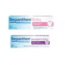Zdjęcie produktu - Zestaw Bepanthen Baby, 100g + Bepanthen Sensiderm, 50g
