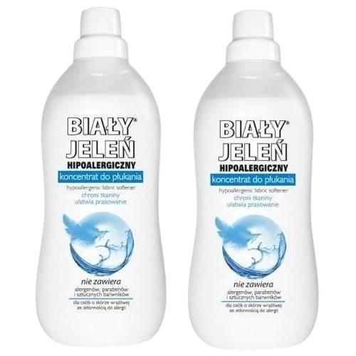 Zestaw BIAŁY JELEŃ Koncentrat do płukania, 2x1l