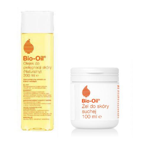 Zestaw BIO-OIL Olejek do pielęgnacji sk&oacute;ry Naturalny, 200ml + Żel, 100ml
