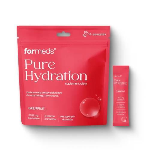 Zdjęcie produktu - FORMEDS Pure Hydration Elektrolity grejpfrut, 14 sasz.