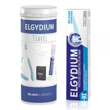 Zestaw ELGYDIUM Travel Zestaw podr&oacute;żny + Anti-Plaque pasta do zęb&oacute;w, 75ml