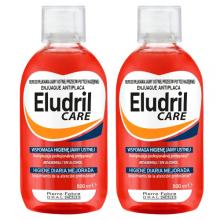 Zdjęcie produktu - Zestaw Eludril CARE płyn do płukania jamy ustnej, 2x 500ml