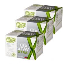 Zestaw FlexiStav Xtra smak porzeczkowo-żurawinowy, 3 x 30 sasz. - wsparcie zdrowia staw&oacute;w