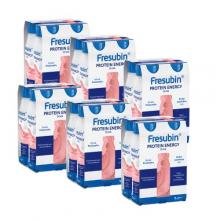 Zestaw Fresubin Protein Energy Drink smak poziomka, 24 x 200 ml