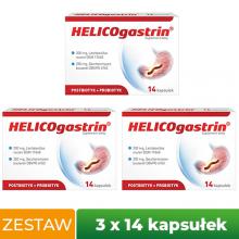 Zestaw HELICOGASTRIN, 3x14kaps.