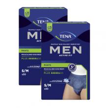 Zdjęcie produktu - Zestaw TENA Men Pants Plus M Majtki chłonne dla mężczyzn przy nietrzymaniu moczu, 2 x 30 szt.