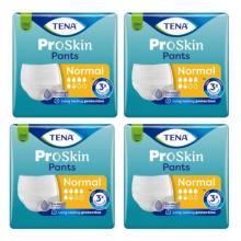 Zdjęcie produktu - Zestaw TENA Pants Normal L Majtki chłonne dla dorosłych przy nietrzymaniu moczu, 4x 10 szt.