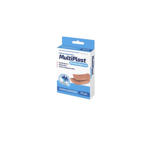 Zdjęcie produktu - Zestaw MultiPlast Wodoodporne plastry, 12szt.