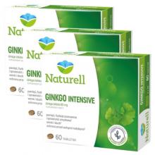 Zestaw NATURELL Ginkgo Intensive, 3x60tabletek