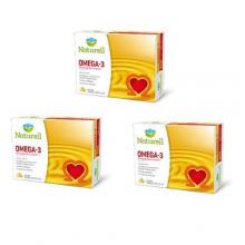 Zdjęcie produktu - Zestaw Naturell Omega-3, 3 x 120 kapsułek 