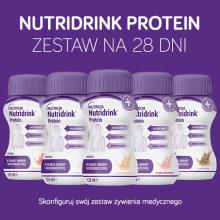 Zdjęcie produktu - Zestaw Nutridrink Protein na 28 dni (56 butelek x 125ml)