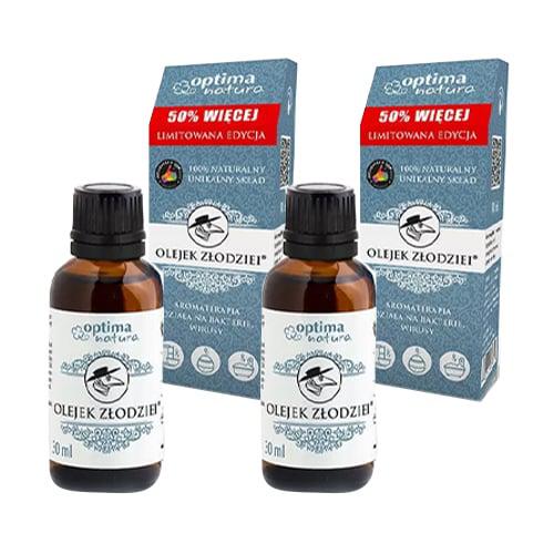 Zdjęcie produktu - Zestaw OPTIMA NATURA Olejek złodziei, 2 x 30ml (limitowana edycja)