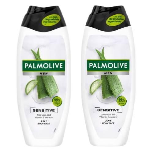 Zestaw PALMOLIVE MEN Żel pod prysznic Sensitive, 2x500ml