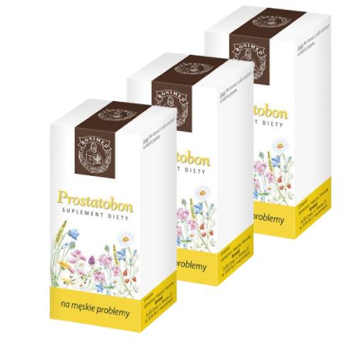 Zdjęcie produktu - Zestaw Prostatobon, 3x 60 kapsułek