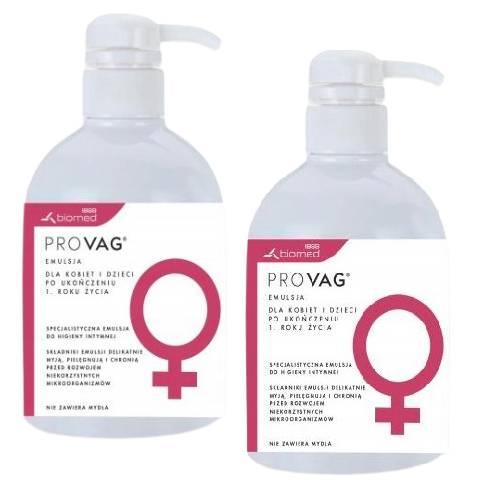 Zestaw Provag Emulsja, 2x500ml