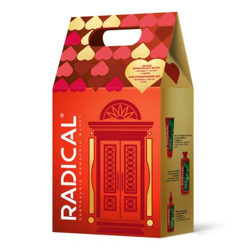 Zdjęcie produktu - FARMONA RADICAL Zestaw wzmacniający włosy Szampon, 400ml + Serum do włos&oacute;w, 100ml + Mgiełka do włos&oacute;w, 200ml