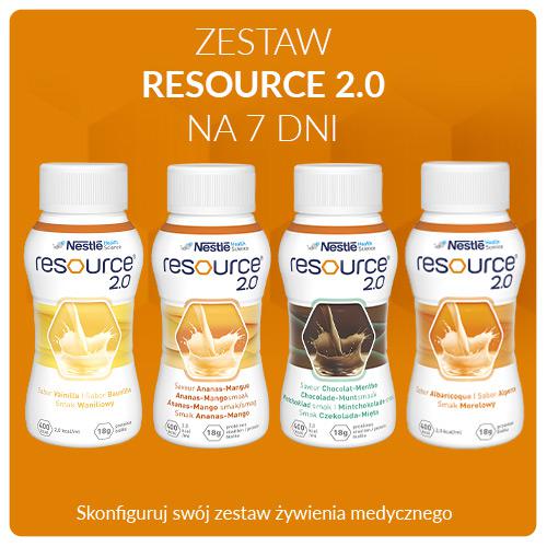 Zdjęcie produktu - Zestaw Resource 2.0 na 7 dni (16 butelek x 200ml)