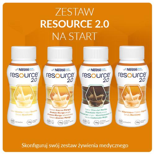 Zdjęcie produktu -  Zestaw Resource 2.0 na start (8 butelek x 200ml)