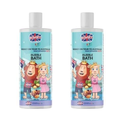 Zdjęcie produktu - Zestaw RONNEY KIDS Płyn do kąpieli o zapachu ciasteczkowym, 2x300ml