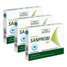 Zestaw SANPROBI IBS probiotyk, 3 x 20 kapsułek