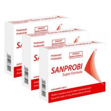 Zdjęcie produktu - Zestaw SANPROBI Super Formula, 3 x 40 kapsułek