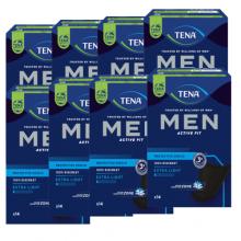 Zestaw TENA Men Extra Light Wkładki anatomiczne dla mężczyzn, 8 x 14 szt.