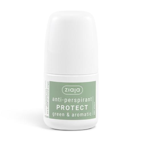 Zdjęcie produktu - Ziaja Anti-Perspirant Protect Green & Aromatic, 60 ml