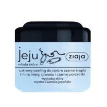 Zdjęcie produktu - ZIAJA JEJU MŁODA SK&Oacute;RA Cukrowy Peeling do ciała w czarne kropki, 200ml
