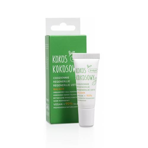 Zdjęcie produktu - ZIAJA Kokos Balsam do ust, 10ml
