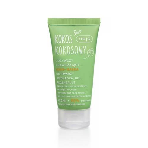 Zdjęcie produktu - ZIAJA Kokos Krem-maska do twarzy, 50ml