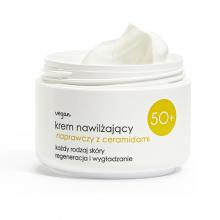 Zdjęcie produktu - ZIAJA Krem nawilżający naprawczy z ceramidami 50+, 50 ml