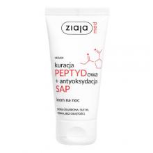 Zdjęcie produktu - Ziaja Med Kuracja Peptydowa Krem do twarzy na noc do sk&oacute;ry dojrzałej, 50 ml
