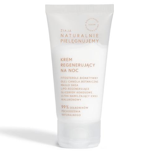Zdjęcie produktu - ZIAJA NATURALNIE Krem regenerujący na noc, 50ml